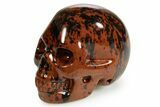 1.5" Polished Mahogany Obsidian Skulls - Photo 4